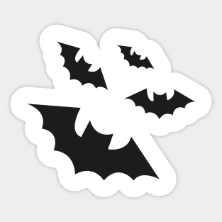 bats Halloween Sticker